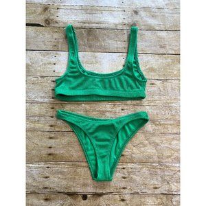 Good American Always Fits Scoop Neck Bikini